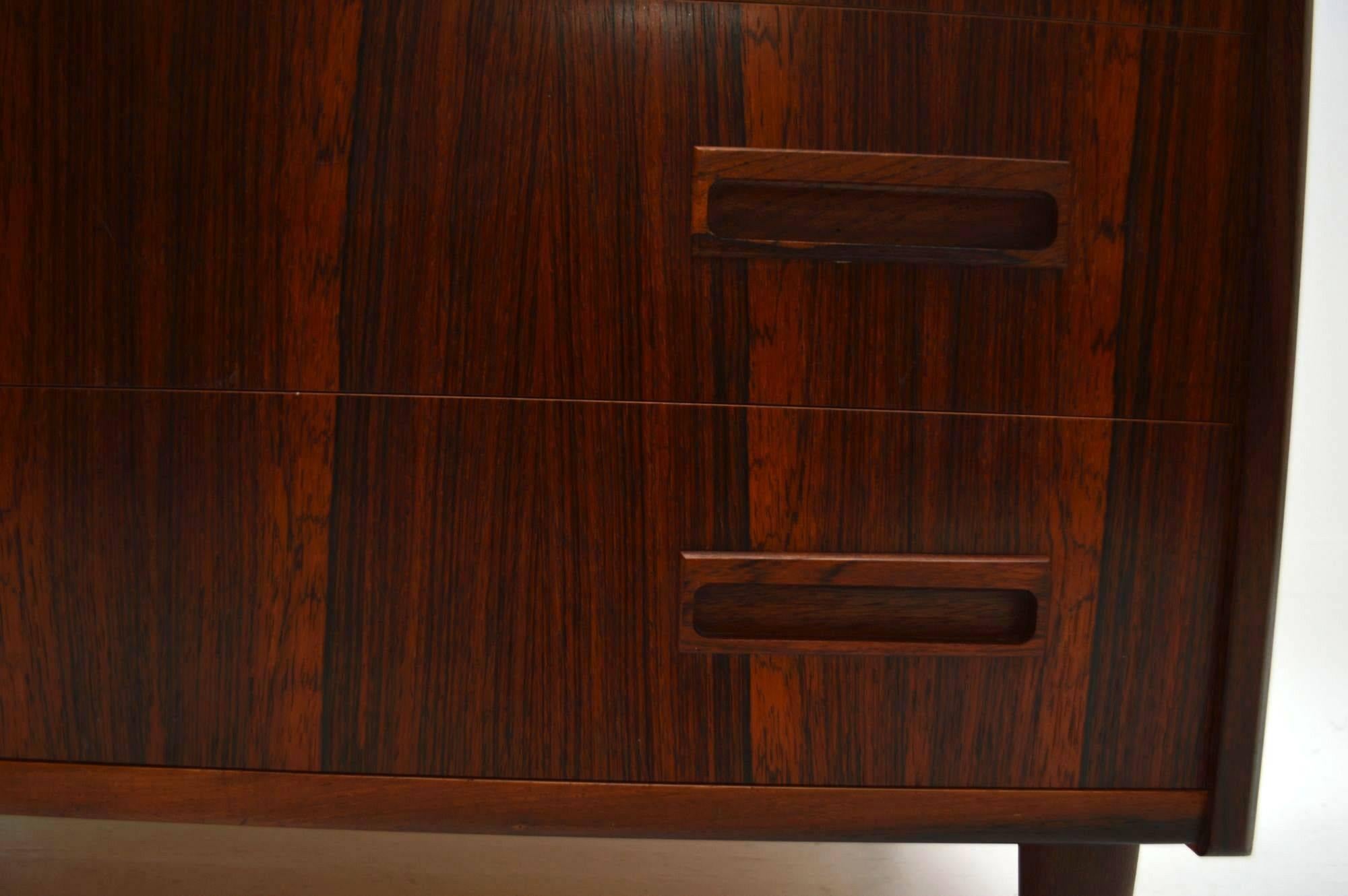 Danish Retro Rosewood Chest of Drawers by Borge Seindal Vintage 4