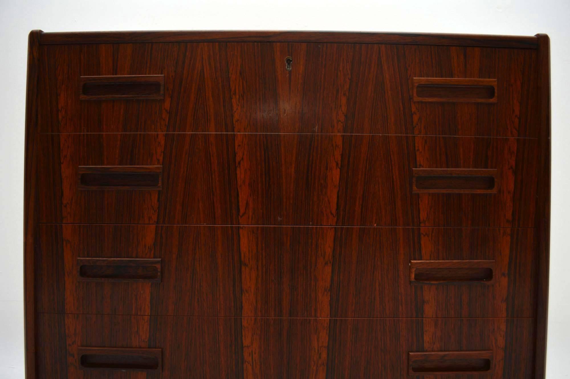 Danish Retro Rosewood Chest of Drawers by Borge Seindal Vintage 5