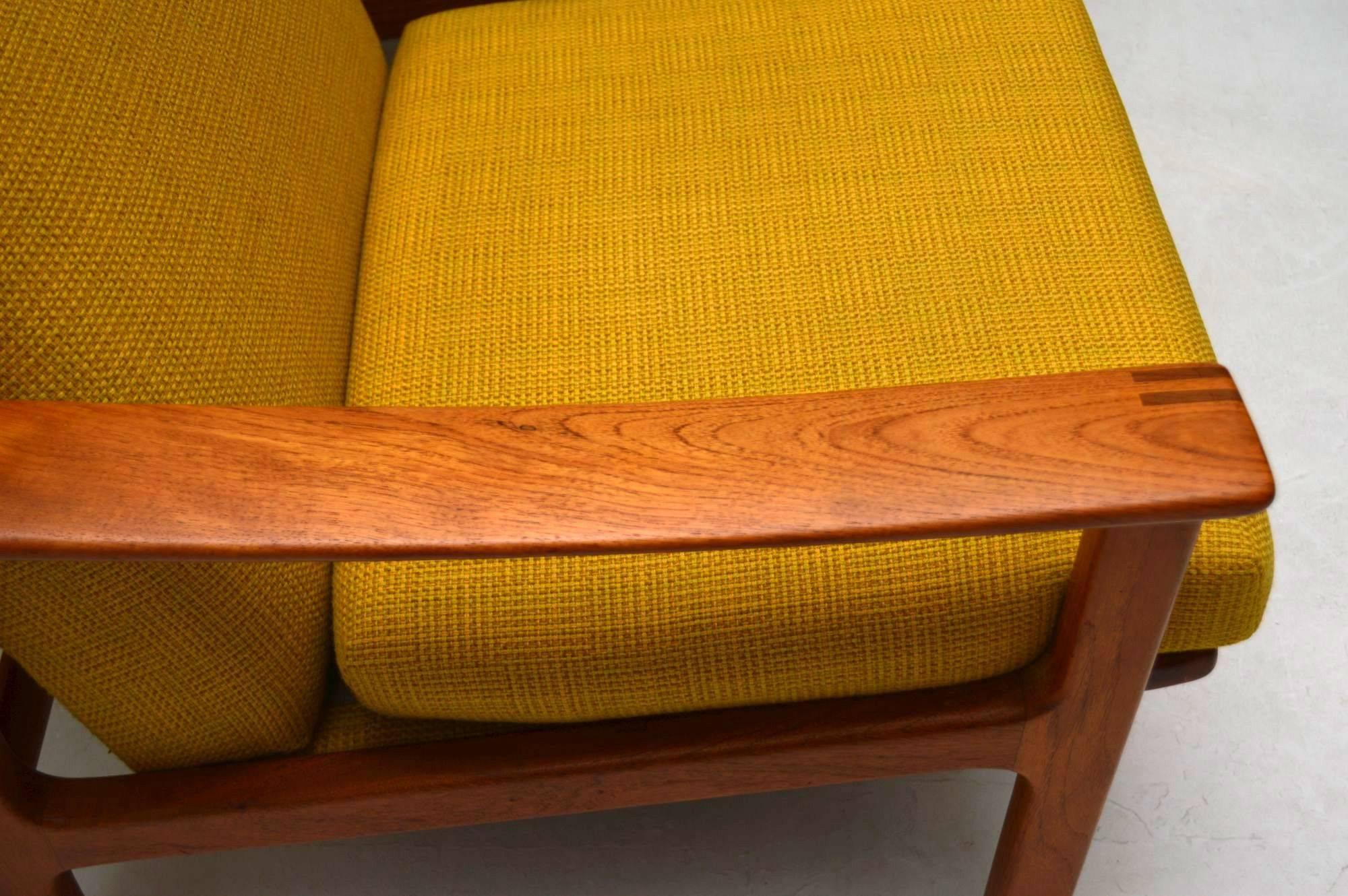 Pair of Swedish Teak Retro Armchairs Vintage, 1960s 4