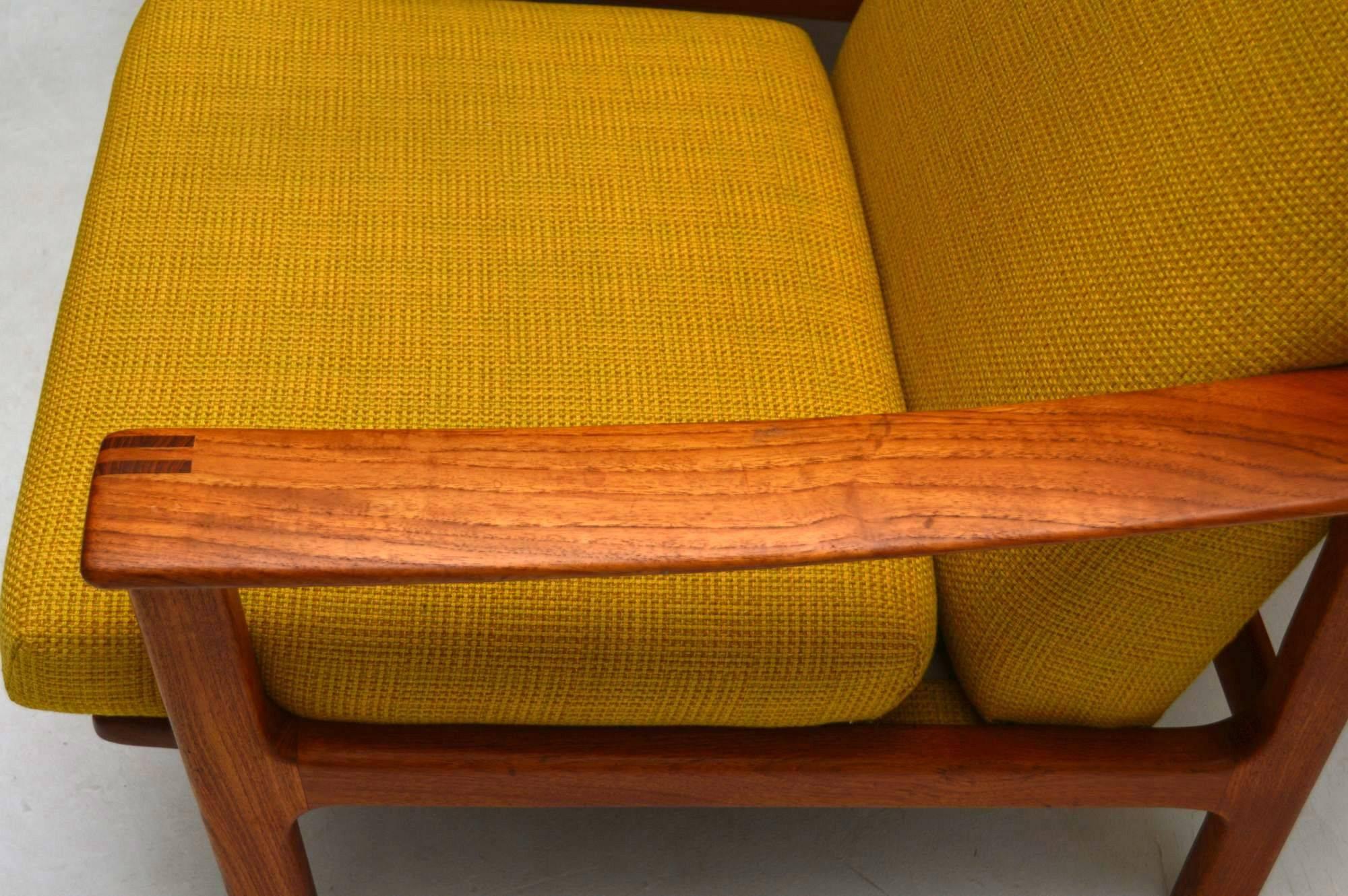 Pair of Swedish Teak Retro Armchairs Vintage, 1960s 5