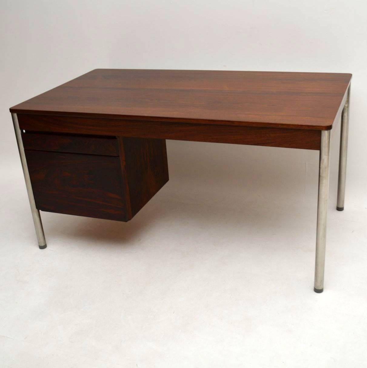 Mid-Century Modern Retro Desk by Archie Shine, Vintage, 1960s