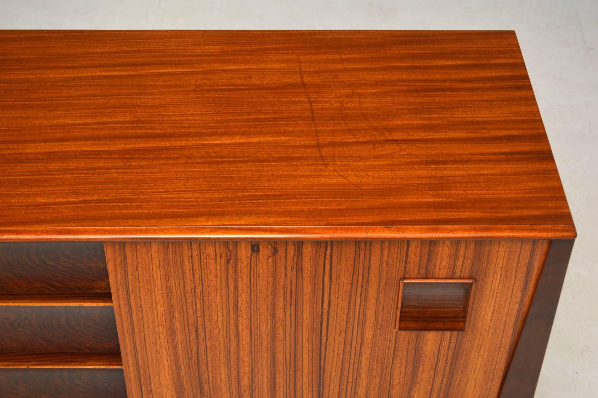 1960s Zebrano and Walnut Vintage Sideboard 3