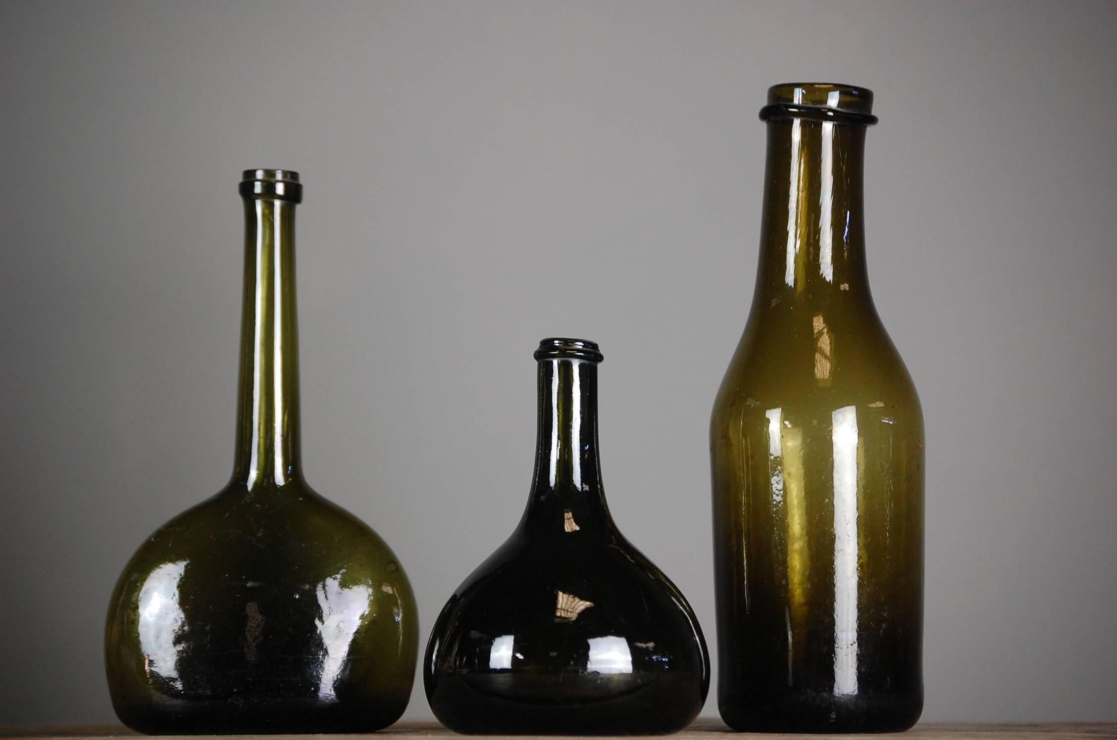 European Collection of Late 17th and 18th Century Bottles