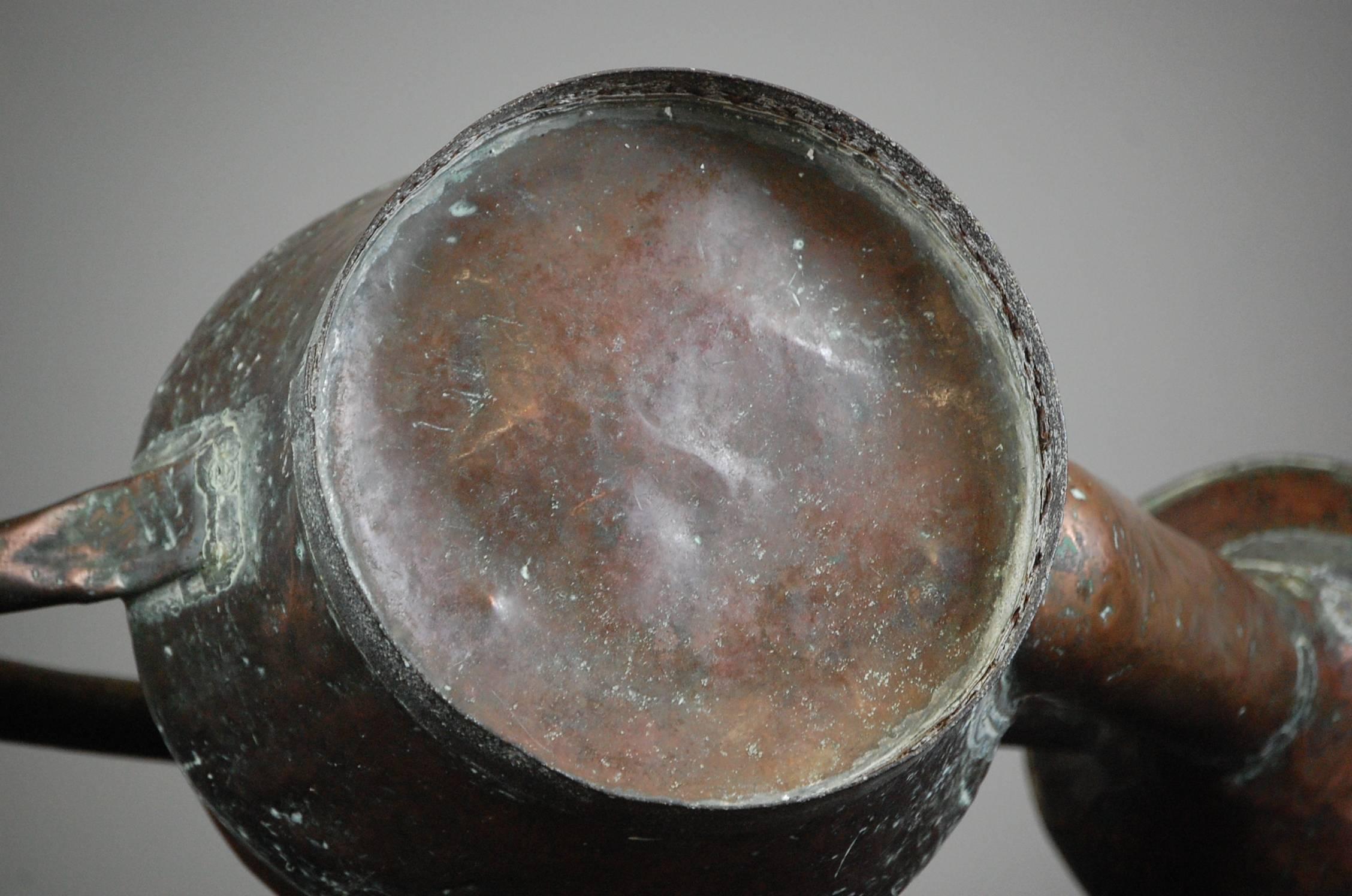 Mid-19th Century, French Copper Watering Can 1