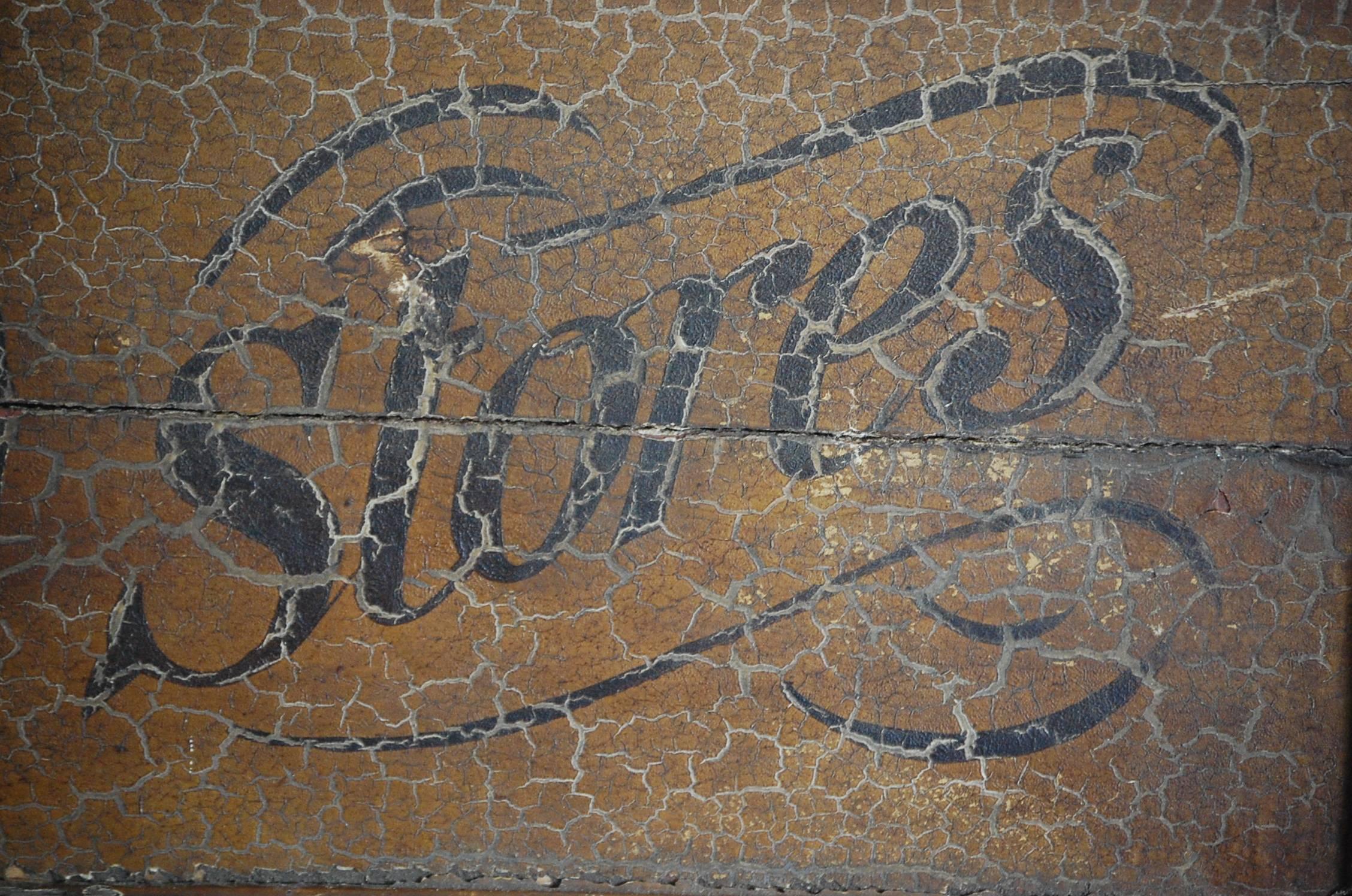 Early 20th Century Hand-Painted Trade Sign 2