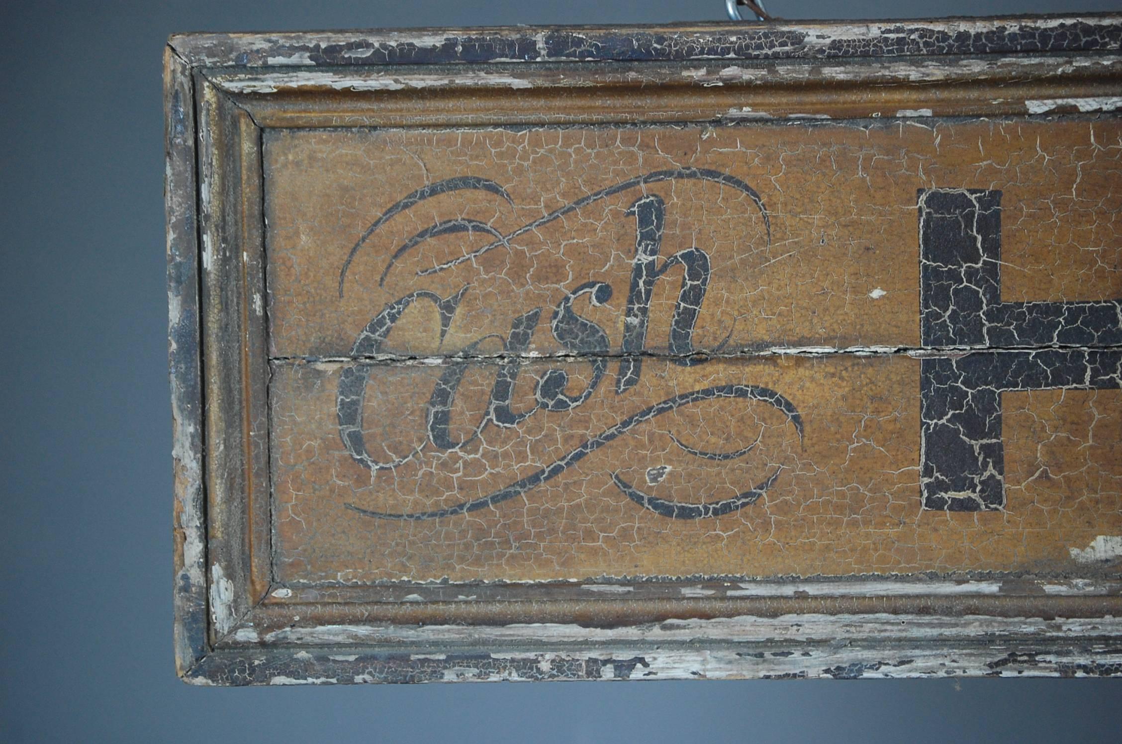 Early 20th Century Hand-Painted Trade Sign 1