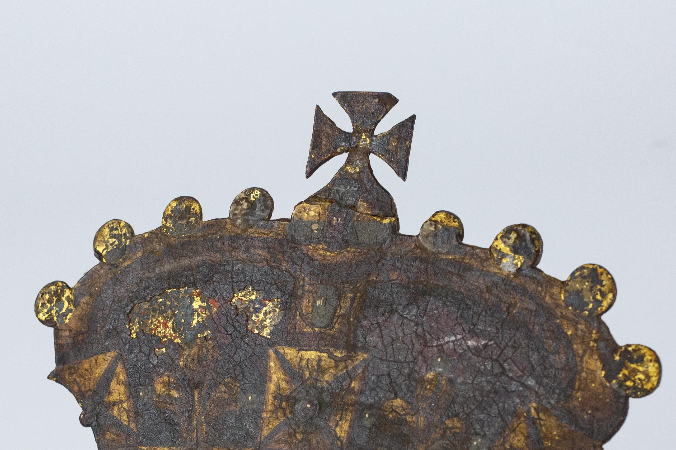 18th Century Wrought Iron Coronet For Sale 2