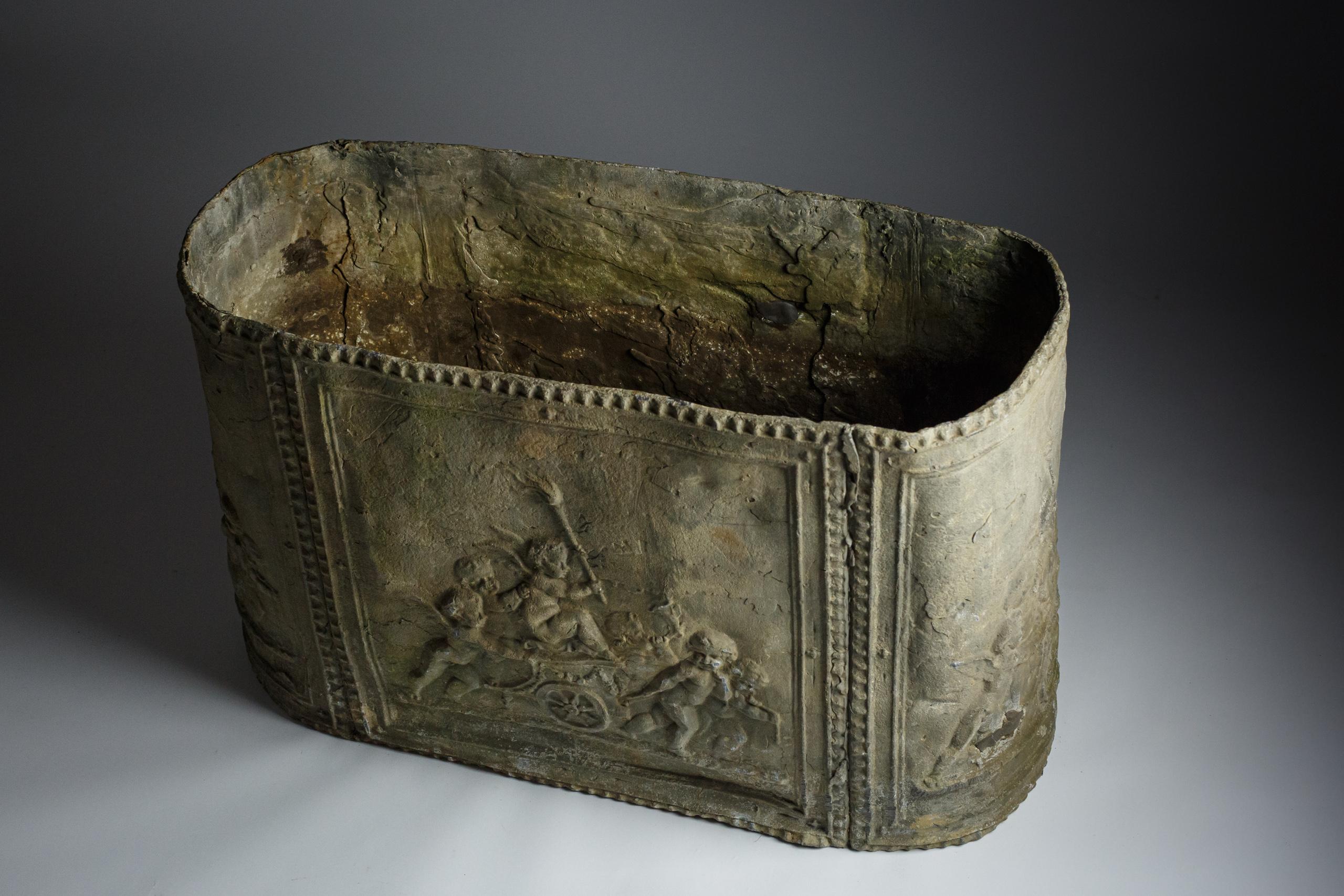 Cisterna inglesa de plomo del siglo XIX Plomo en venta