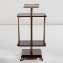 20th Century Side Table with Integrated Magazine Storage