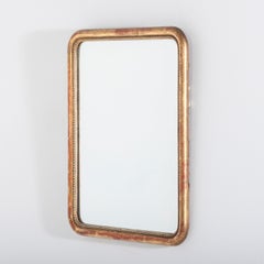 Late 19th Century Gilt Mirror with Sparkling Mercury Glass
