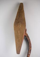 Early Wood French "Carotte de Tabac" Tobacconist Trade Sign