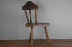 Early 20th Century Primitive Stick Back Chair