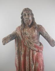Large Early 19th Century, Jesus, Original Distressed Paint