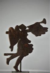 19th Century Silhouette Angel Weathervane