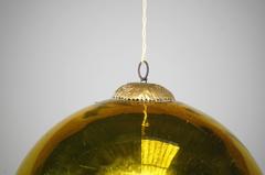 Late Victorian Large Gold Witches Ball