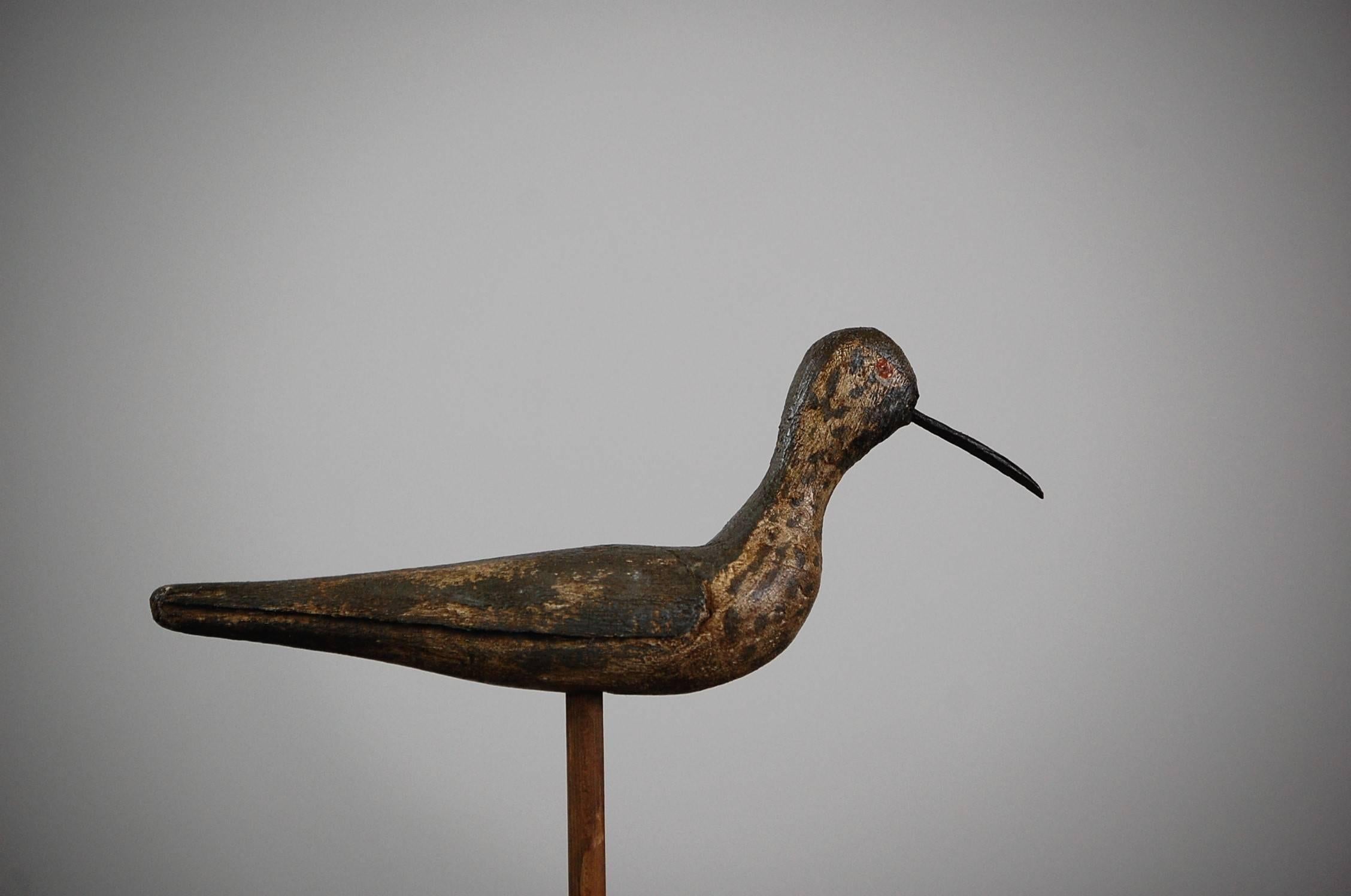 Pair of Early 20th Century Sandpiper Working Decoys In Good Condition In Pease pottage, West Sussex