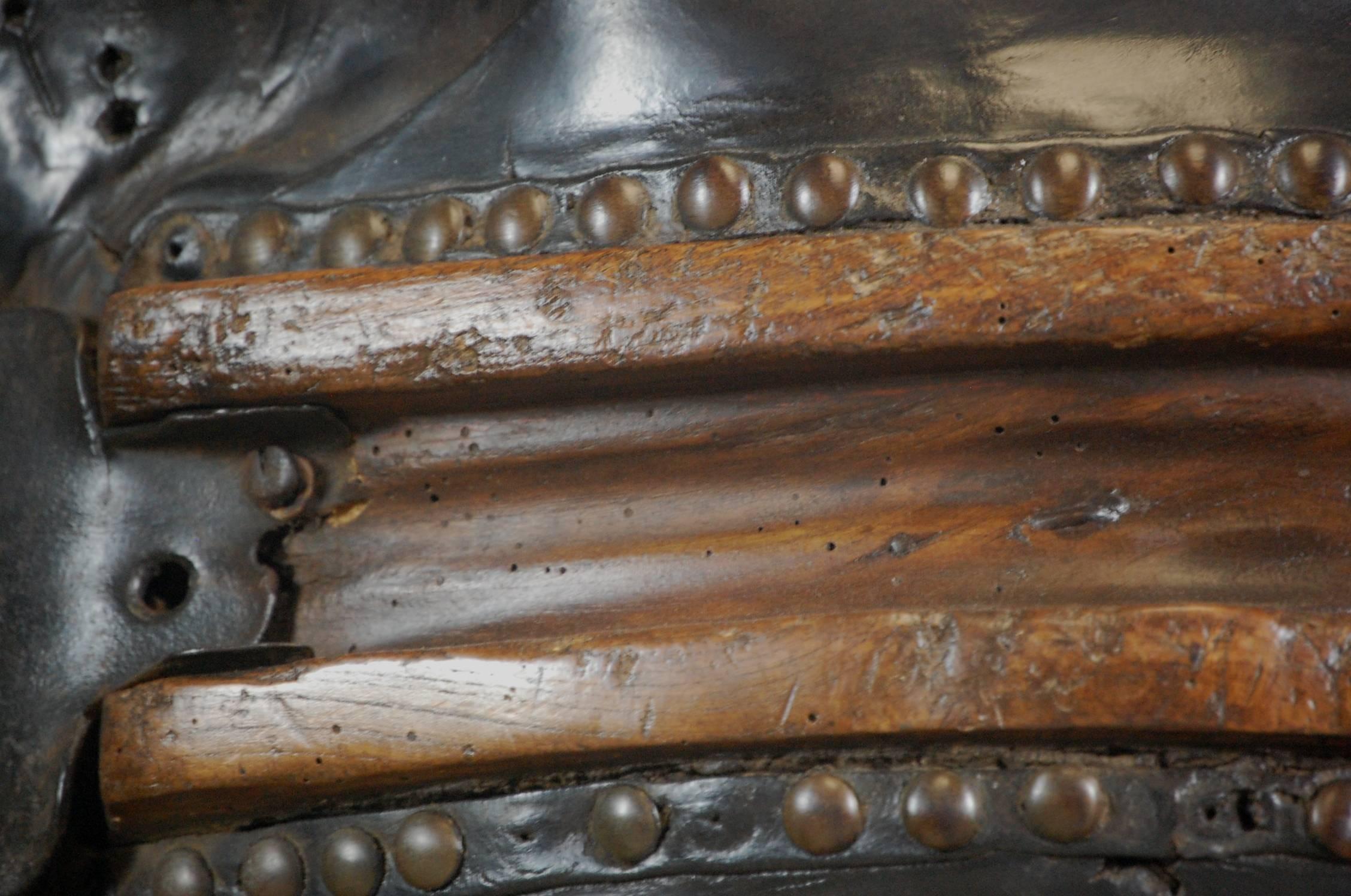 19th Century Welsh Pit Pony Saddle In Fair Condition In Pease pottage, West Sussex