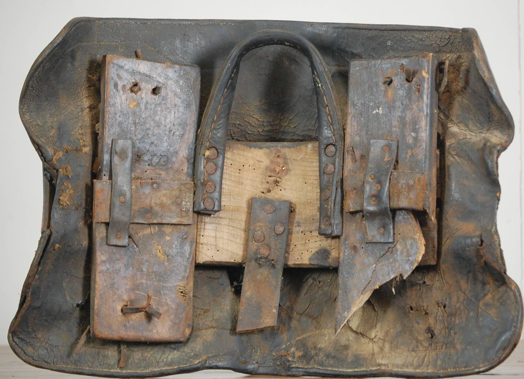 19th Century Welsh Pit Pony Saddle 1
