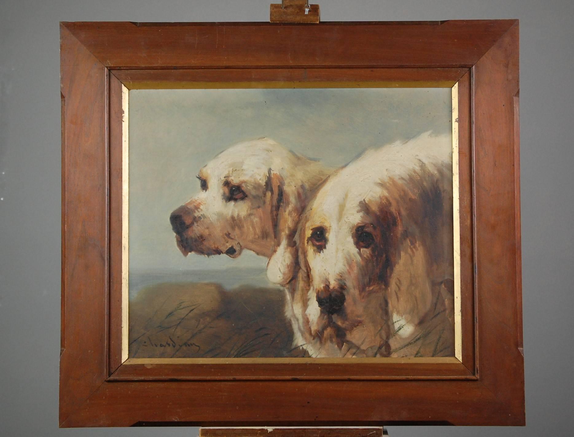 Early 20th Century Pair of Dog Portraits 4