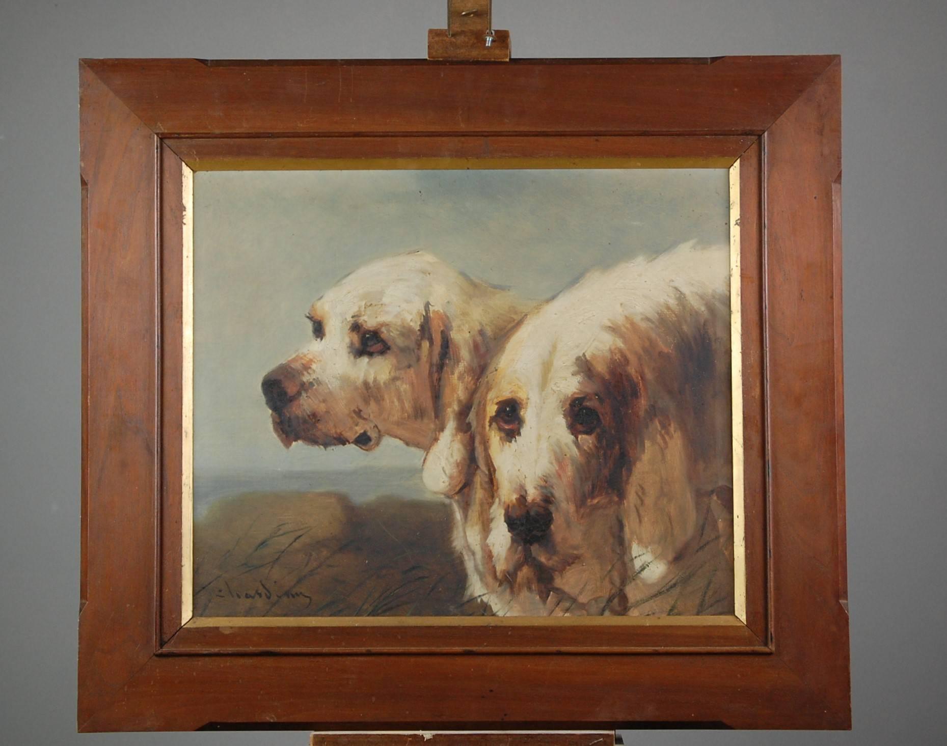 Early 20th Century Pair of Dog Portraits 5