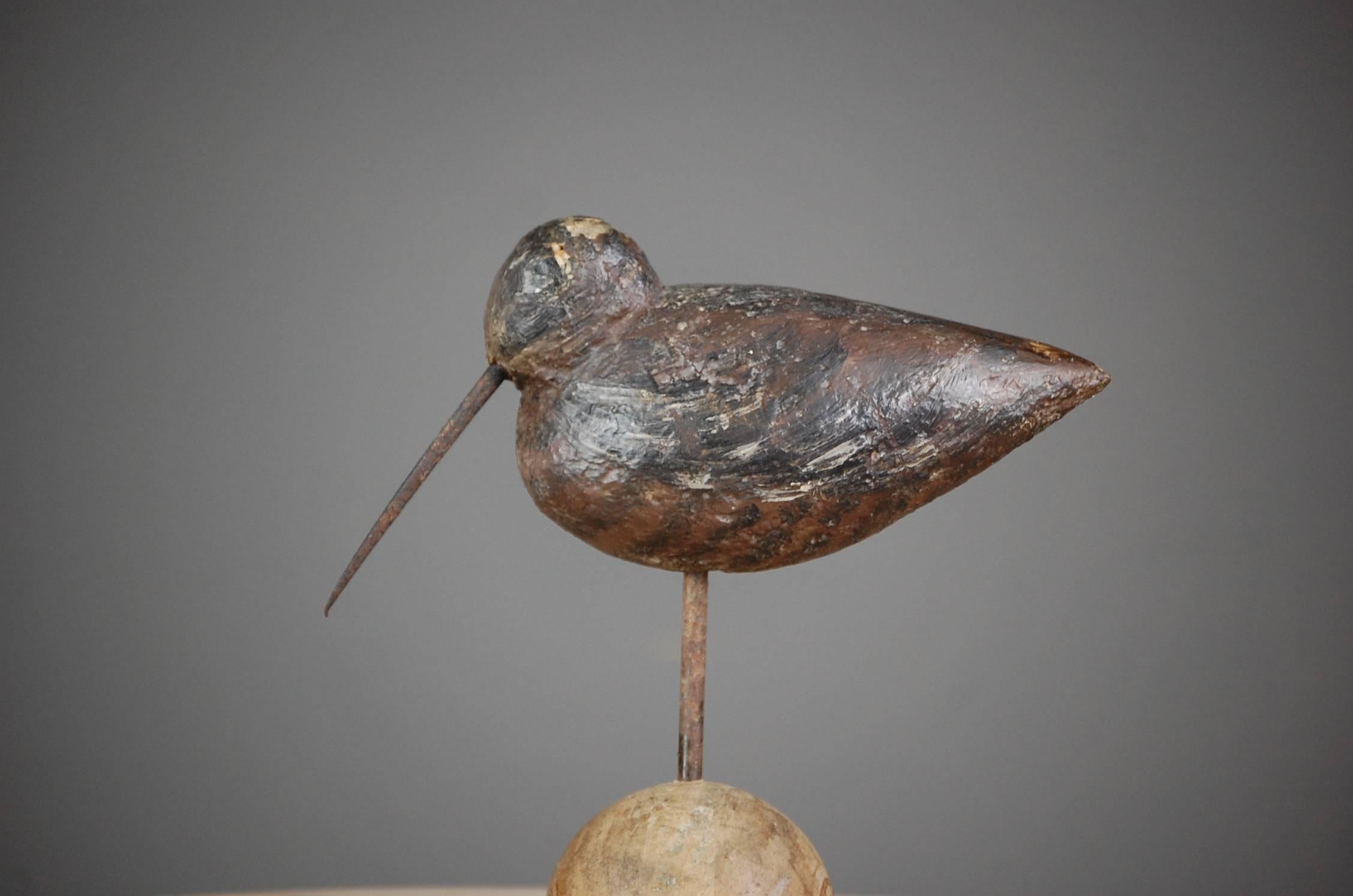 Late 19th Century Working Woodcock Decoy 2