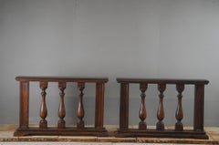 Pair of Balustrade Console Tables
