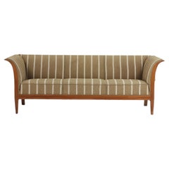 Classic Frits Henningsen Sofa in Cuban Mahogany Danish Midcentury 1940's