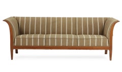 Classic Frits Henningsen Sofa in Cuban Mahogany Danish Midcentury 1940's
