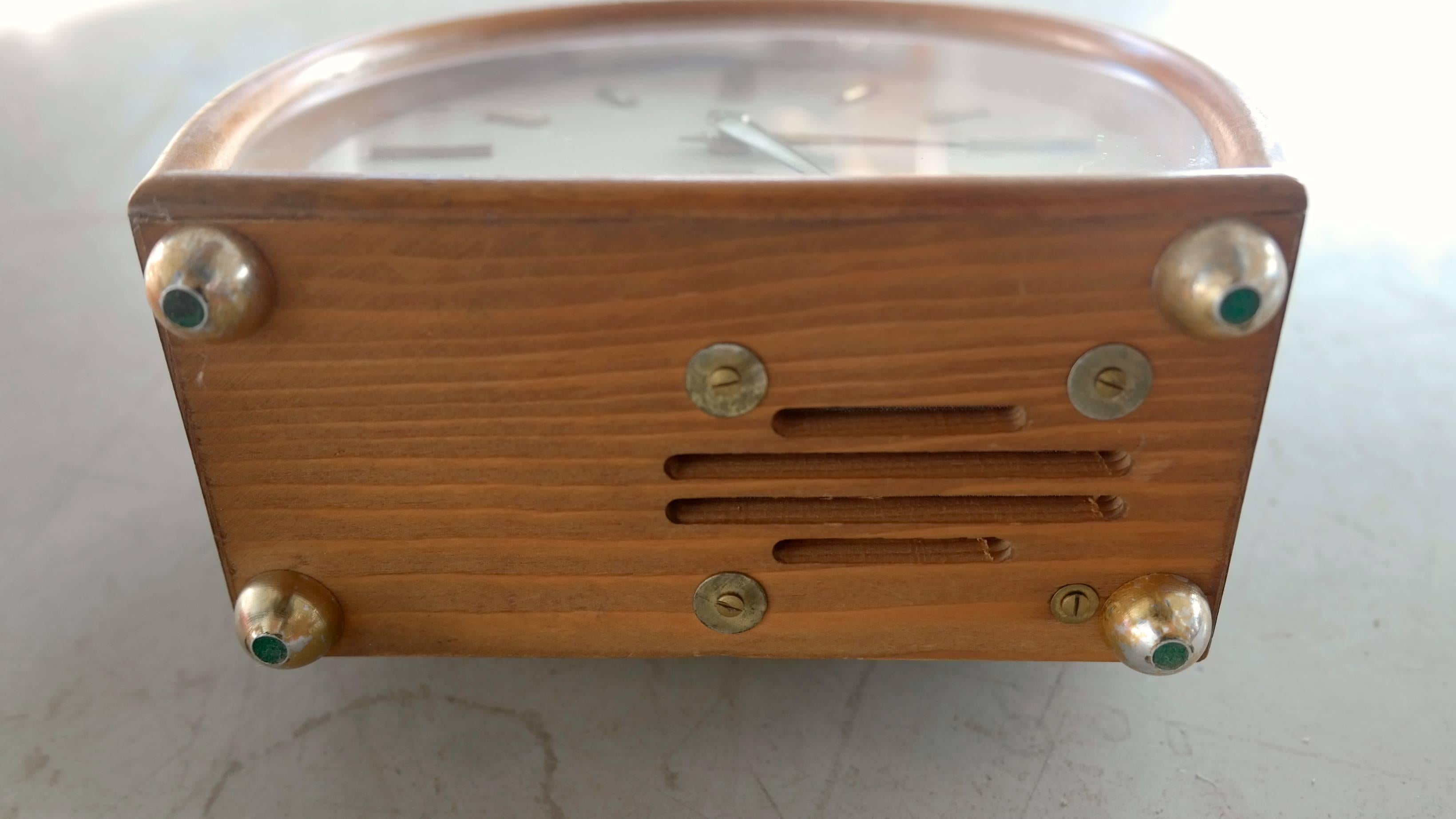 German Junghans Table Clock 