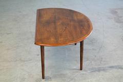 Unique Rosewood Coffee Table by Johannes Andersen for CF Christensen