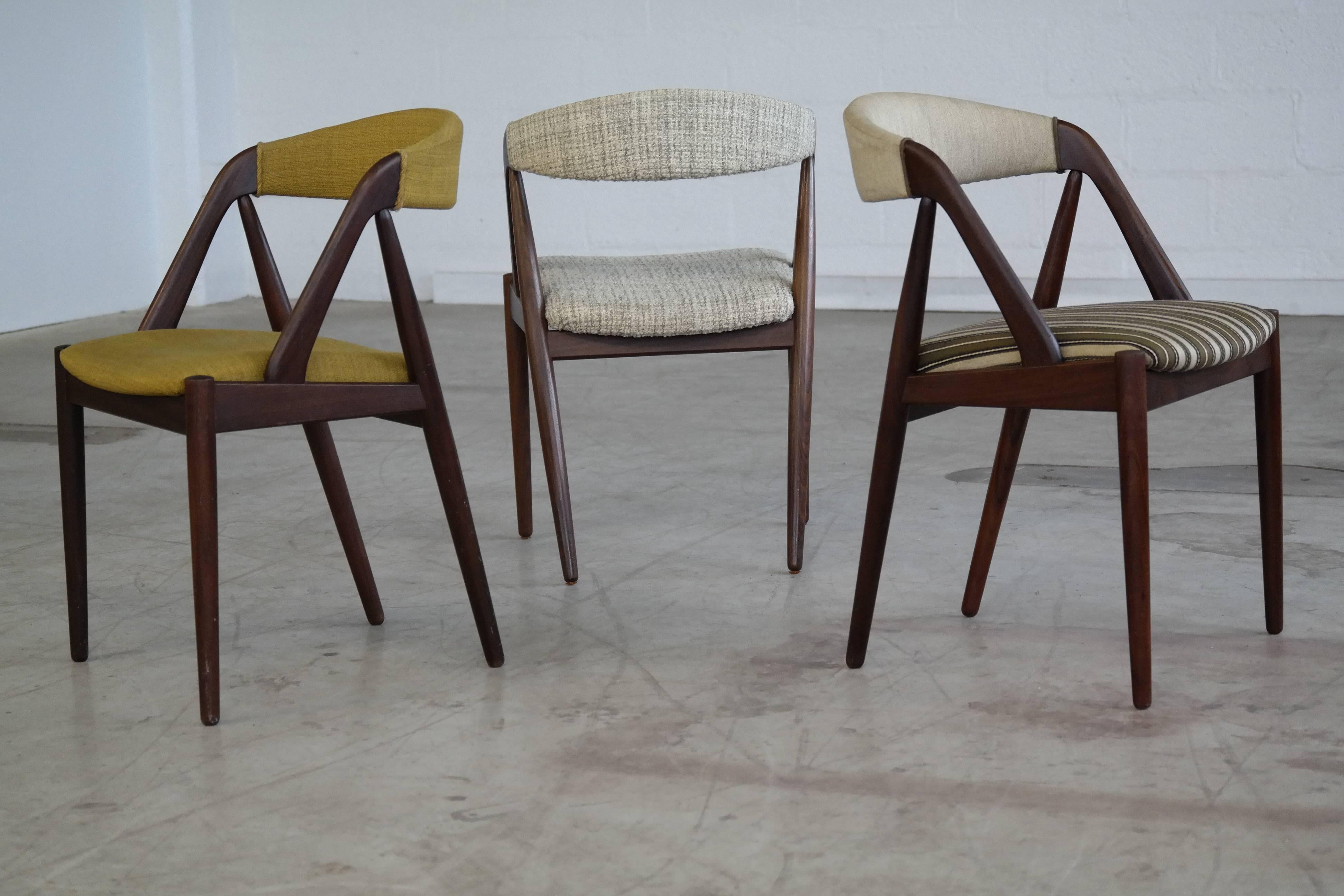 Set of Eight Dining Chairs Model 31 in Rosewood by Kai Kristiansen 1