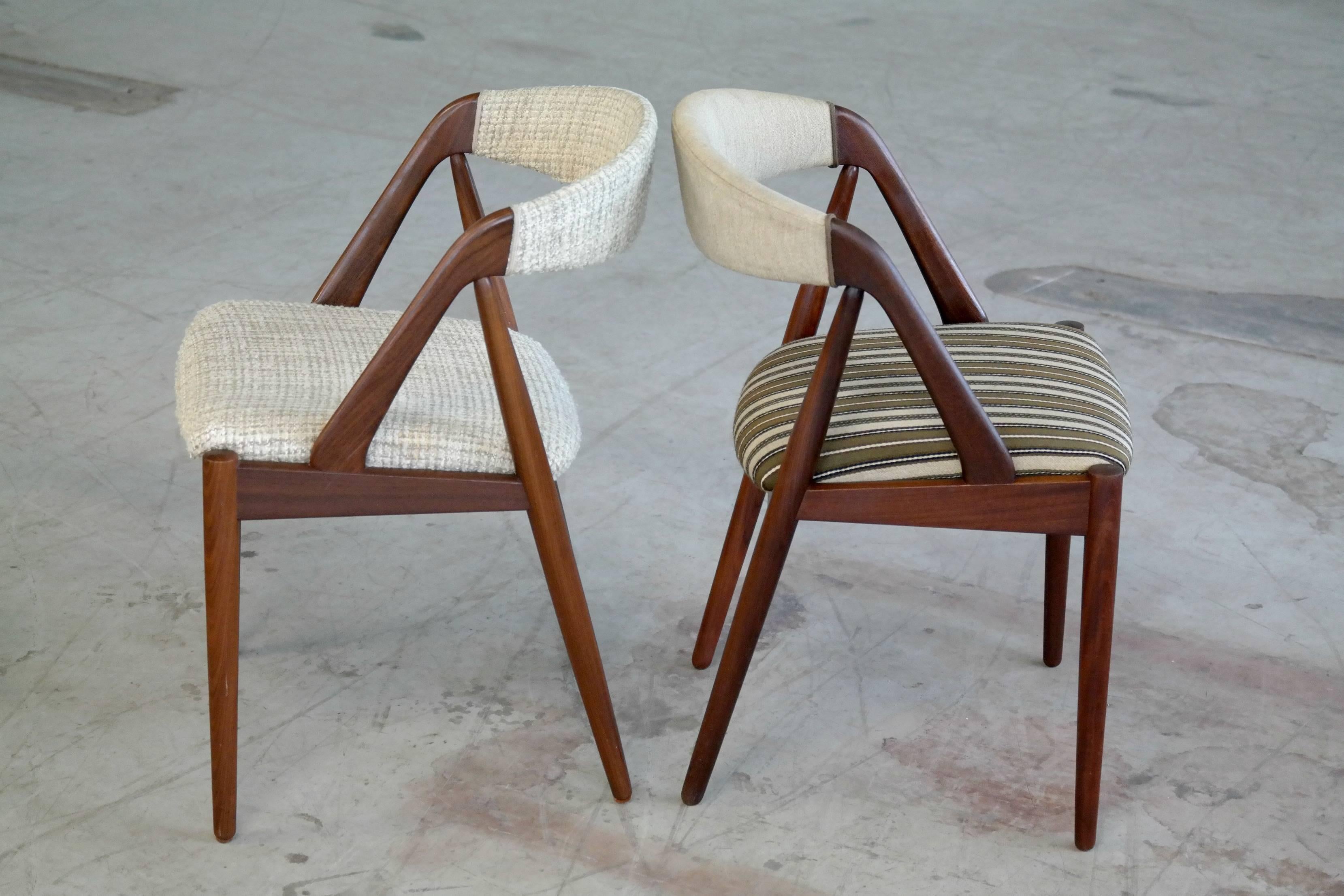 Danish Set of Eight Dining Chairs Model 31 in Rosewood by Kai Kristiansen