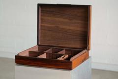 Danish Mid-Century Smokers Cigar Box in Rosewood