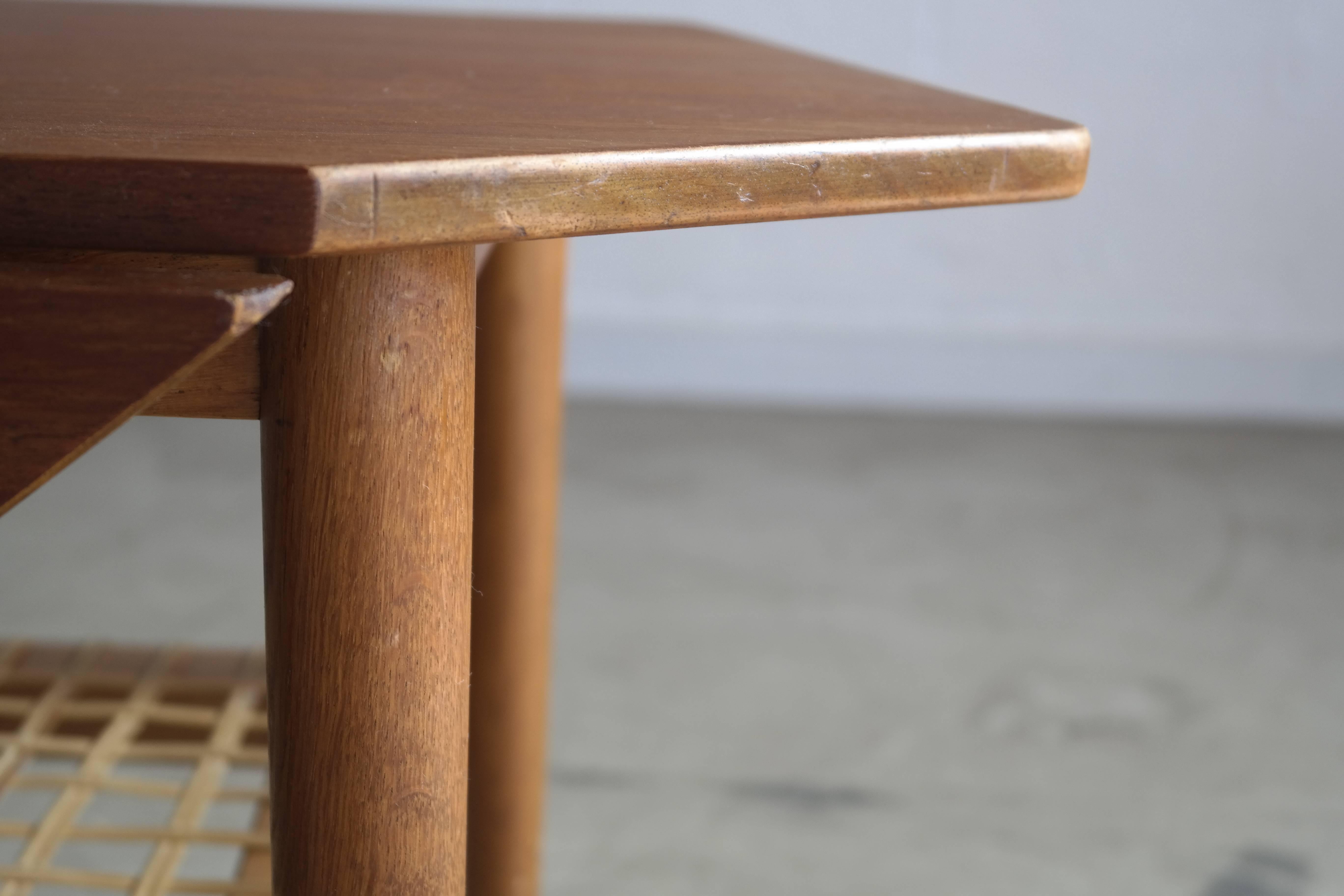 Mid-20th Century Danish Mid-Century Asymmetric Teak Coffee Table 