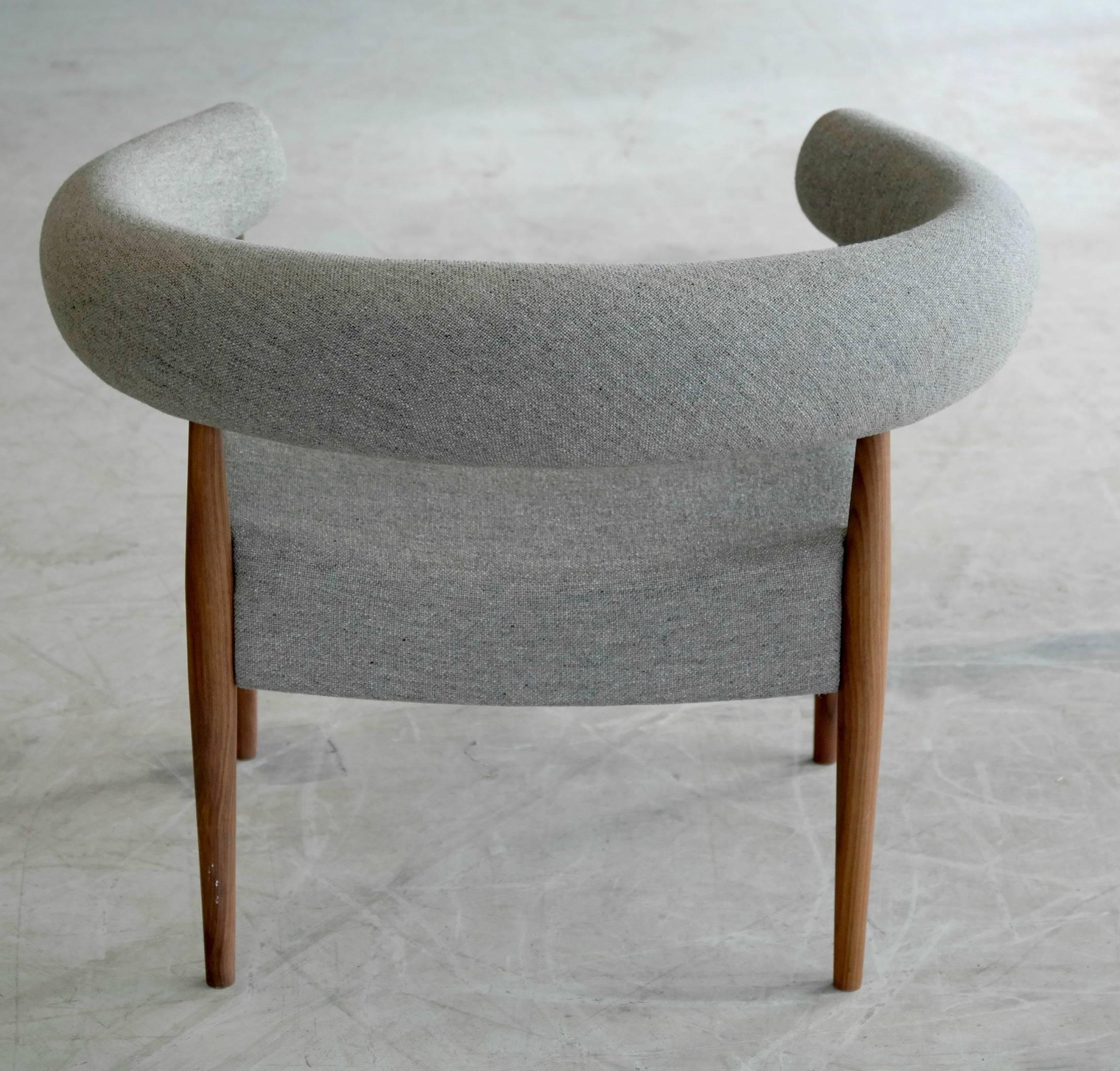 Wool Nanna Ditzel Ring Chair for GETAMA