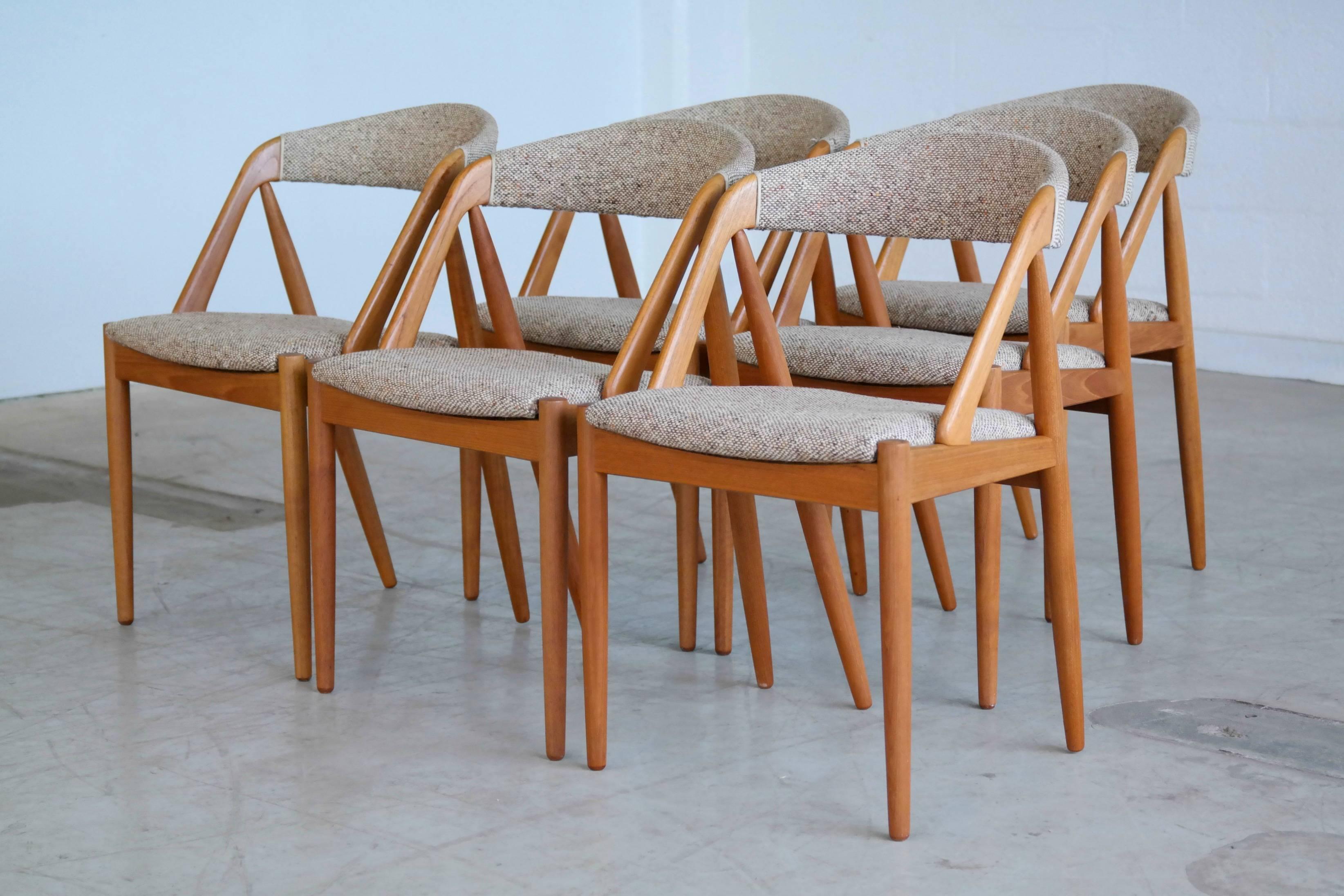 Kai Kristiansen Model 31 for Schou Andersen Set of Six Dining Chairs  in Teak 1
