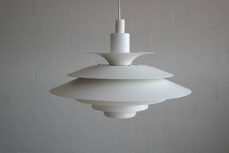 Kurt Wiborg Designed Iconic Danish Mid-Century Pendant Lamp for Jeka  Metaltryk For Sale at 1stDibs
