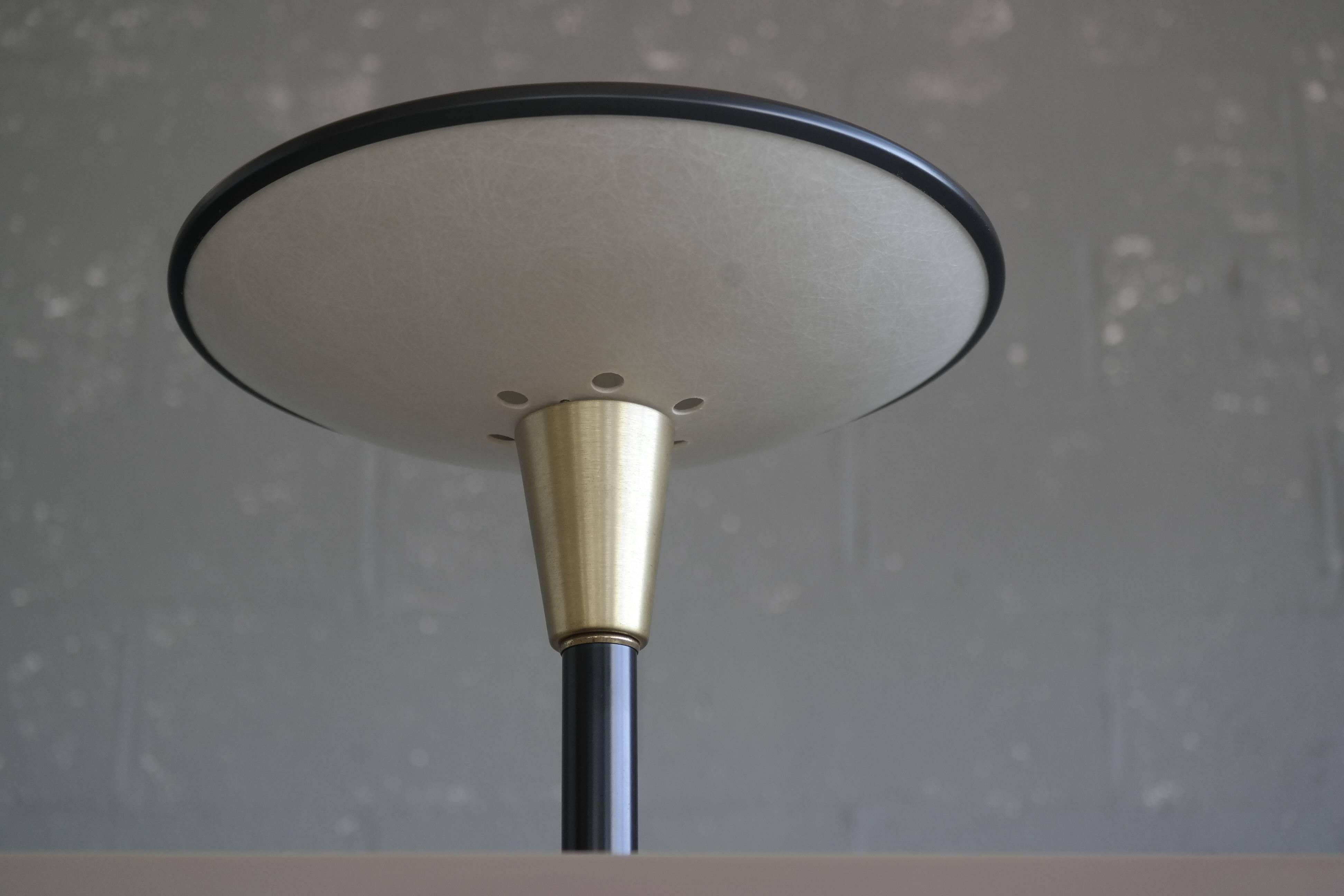 Mid-Century Modern 1950s Flying Saucer Desk Lamp by Dazor
