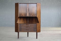 Gunni Omann Mid-Century Corner Bar Cabinet in Rosewood, 1950s