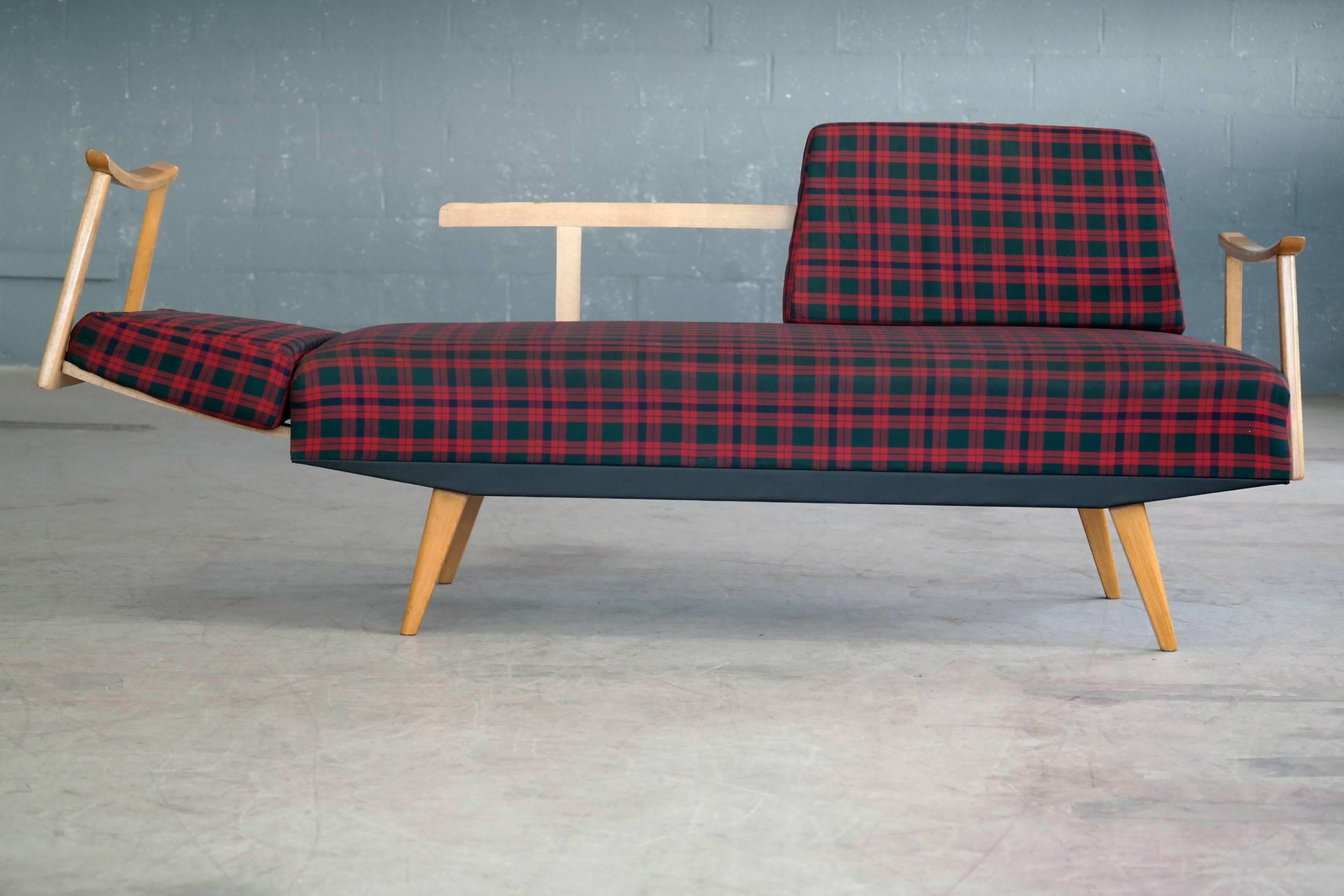 Danish Walter Knoll Attributed Mid-Century Daybed and Sofa