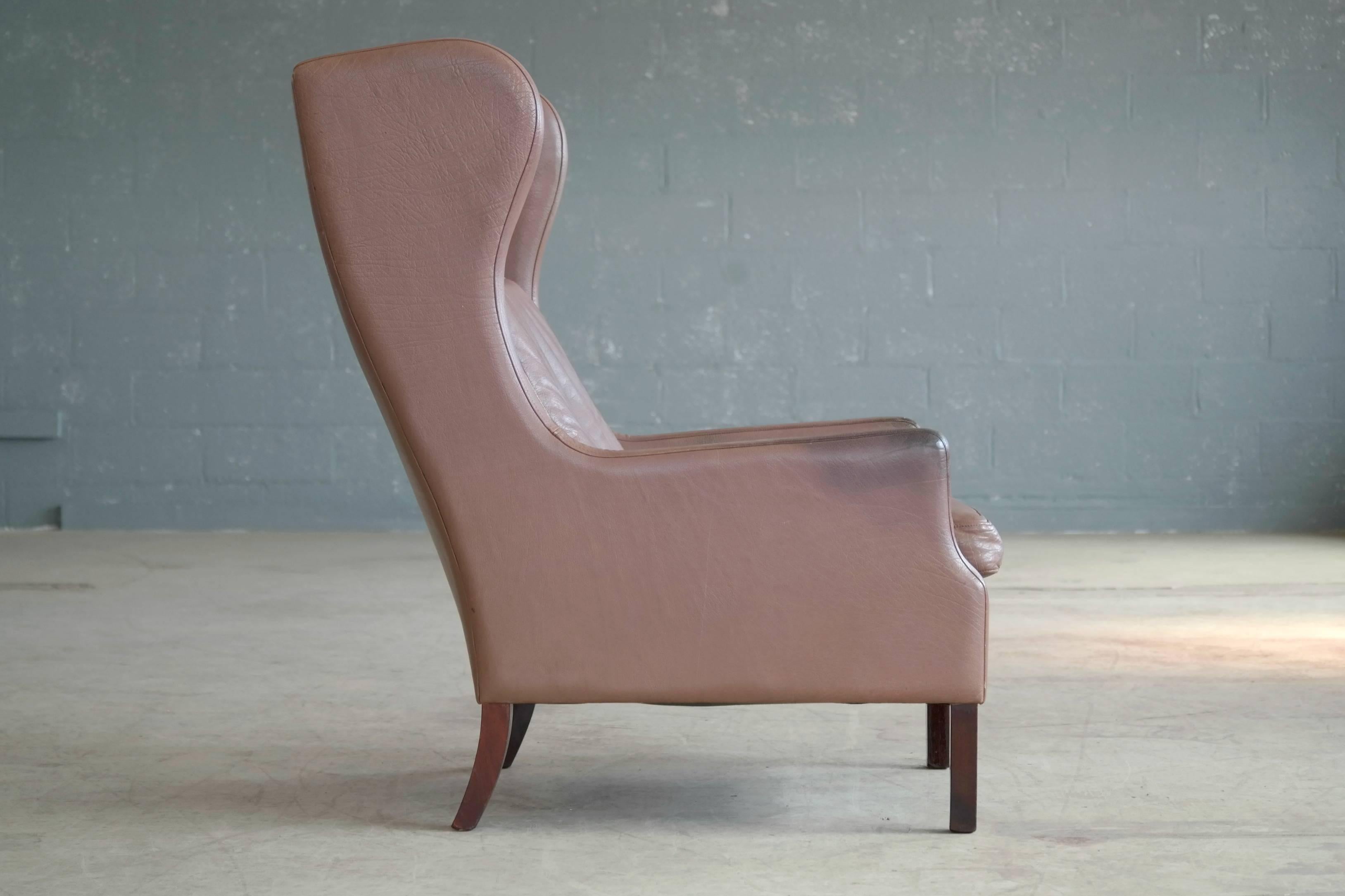 stone and beam leather chair