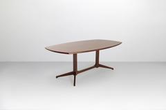 Franco Albini Mahogany mid-centry Italian Table  Model TL-22 produced by Poggi