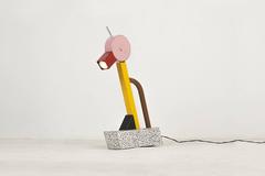 Ettore Sottsass, Lampada da tavolo modello "Tahiti", Milano, 1981