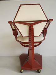 Frank Lloyd Wright Price Tower Secretary Armchair, 1955