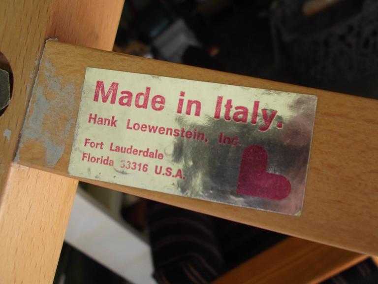 Italian Hank Loewenstein Mod Helix Coat Rack at 1stDibs