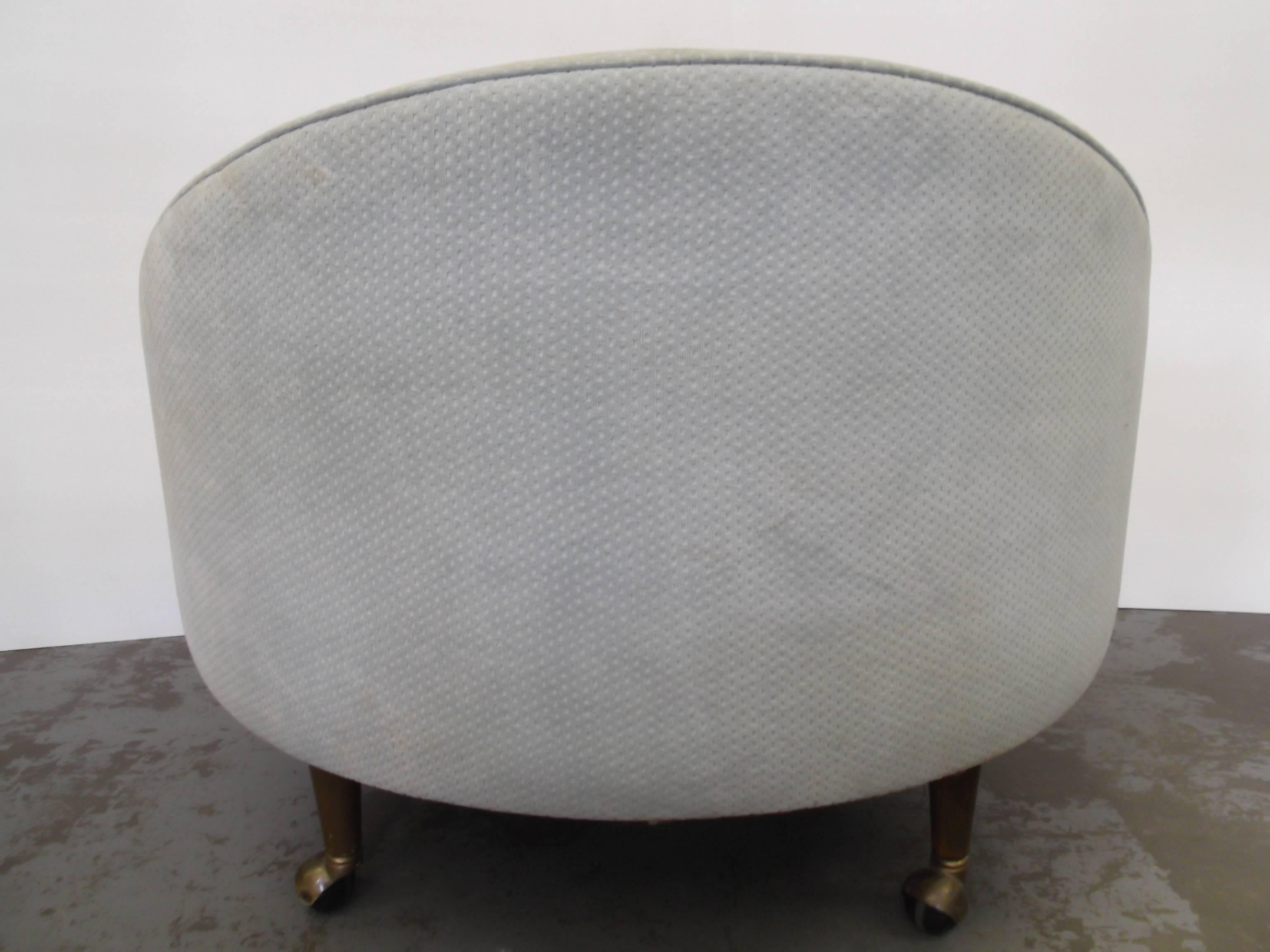 Adrian Pearsall Havana Round Lounge Chair 1