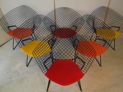 1950s Knoll Harry Bertoia Diamond Chair Pairs