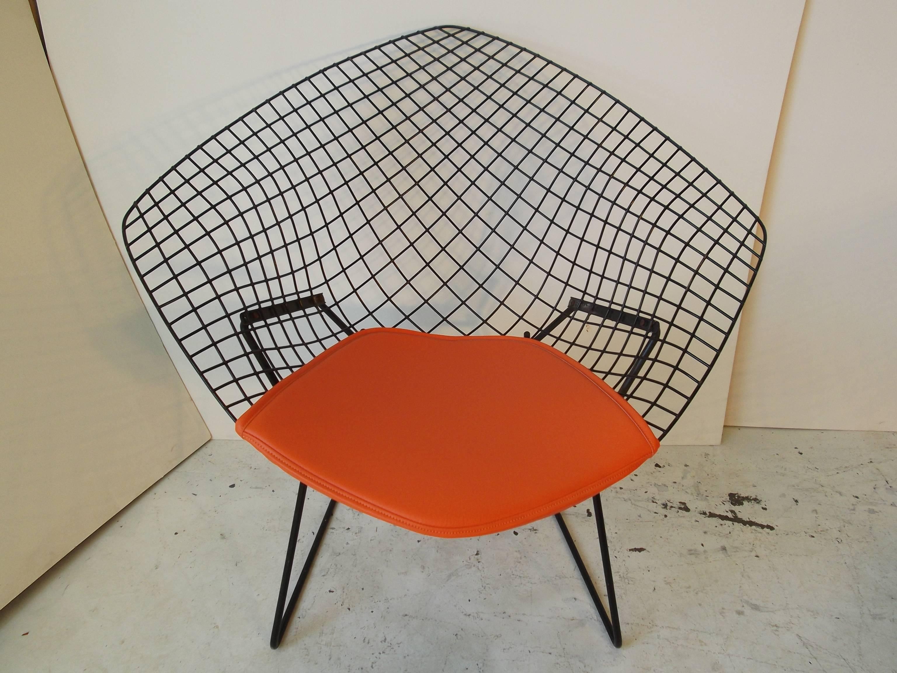 Welded 1950s Knoll Harry Bertoia Diamond Chair Pairs