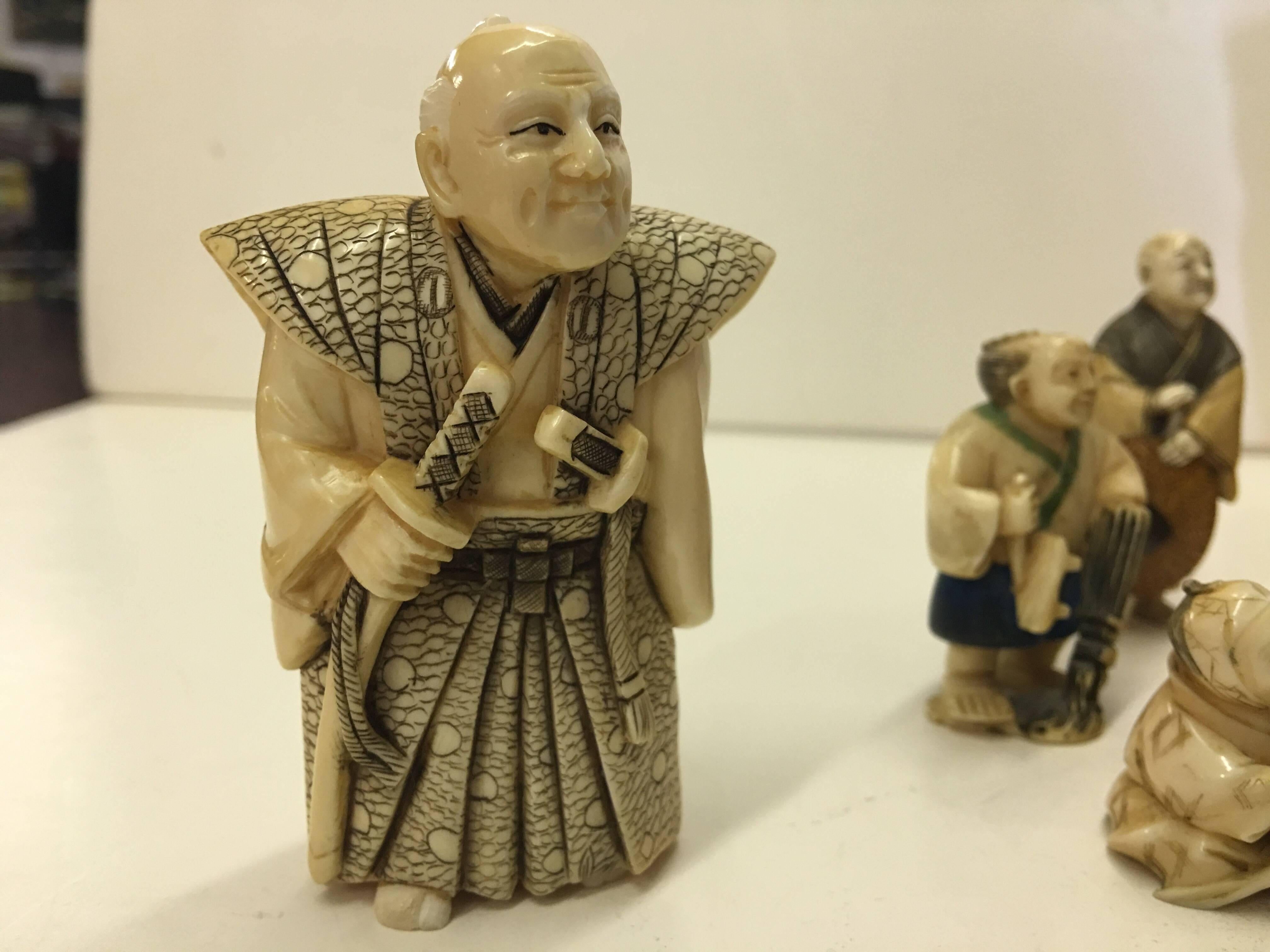 japanese figurines netsuke