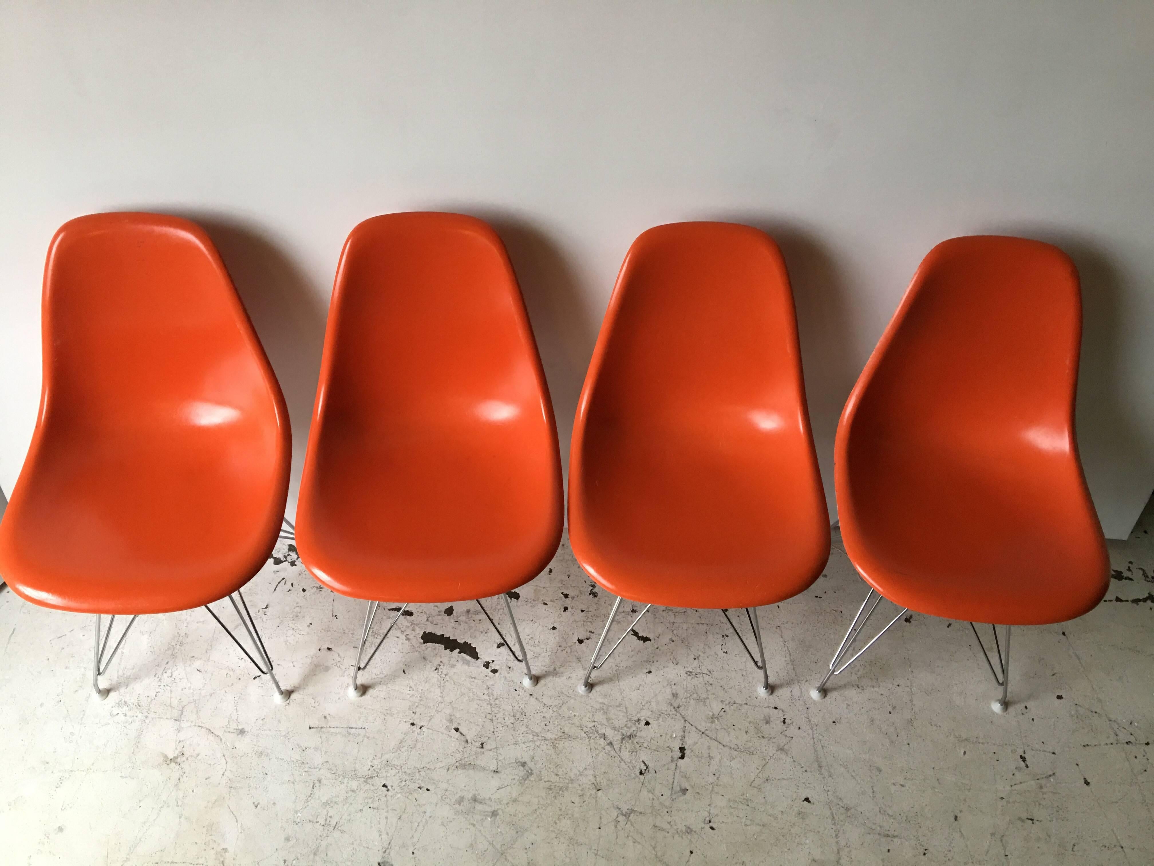 Mid-Century Modern Herman Miller Charles Eames Chairs For Sale
